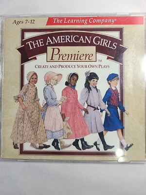 The American Girls Premiere VTG PC CD-Rom Windows The Learning Company Kids Game - Image 1 of 4