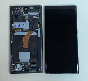 Original Samsung Galaxy S22 Ultra LCD Screen Display Black, USED - Picture 1 of 17