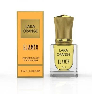 El Amir LARA ORANGE Parfümöl 5 ml – Alkoholfrei, Damen, Langanhaltend, Roll-On - Bild 1 von 2