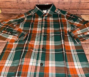 NWT Gymboree Friendly Fox plaid button up shirt sz 8 - Picture 1 of 1