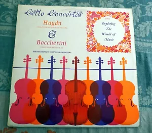HAYDN/BOCCHERINI Cello Concertos Jurgen Wolf Reutlingen Symphony Orchestra LP - Foto 1 di 7