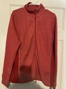 Armni Exchange Red Jacket mens size large - Picture 1 of 7