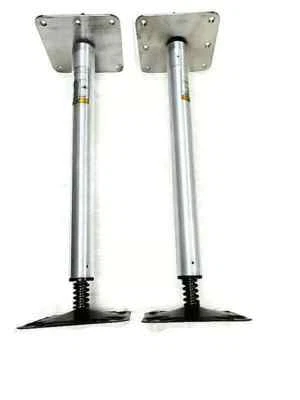 Two Sport Master New Three Pieces Boat Seat Pedestal 19" In Height Fishing Boat - Image 1 of 4