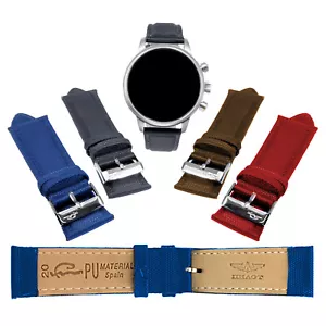 Wrist Watch Band Okean Straptextil PU Bracelet for 20 MM Watch - Picture 1 of 7