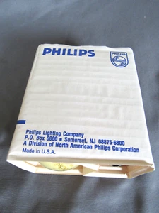 Vintage 1 pk of 2 Phillips Incandescent Yellow Bug A Way Light Bulb 60W 120v - Picture 1 of 5