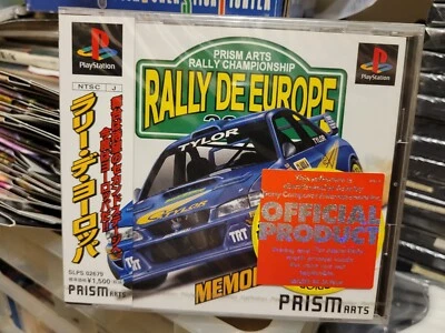 Rally De Europe (2000) Brand New Factory Sealed Japan Playstation PS1 Import - Image 1 of 2