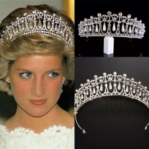 Prinzessin Diana Diadem Krone Cambridge Liebhaber Knoten Replik Spencer Familie Diadem - Bild 1 von 4