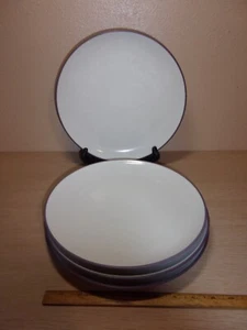 SET OF 4 NORITAKE COLORWAVE PURPLE ROUND 10-1/2" DINNER PLATES 8486 - Picture 1 of 3
