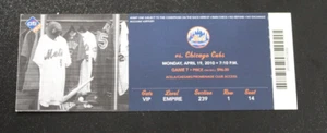 New York Mets | 19. April 2010 | Ike Davis Debüt Ticket - Bild 1 von 1