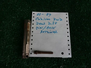 82-89 Cadillac Deville Fleetwood RWD Rear Differential Axle Locking Pin/Retainer - Picture 1 of 3