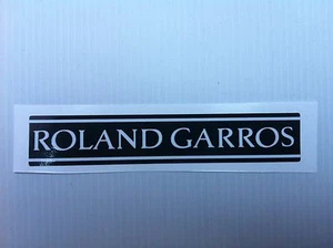 Stickers autocollants monogramme coffre Peugeot 205 Roland Garros modèle 2 - Imagen 1 de 1