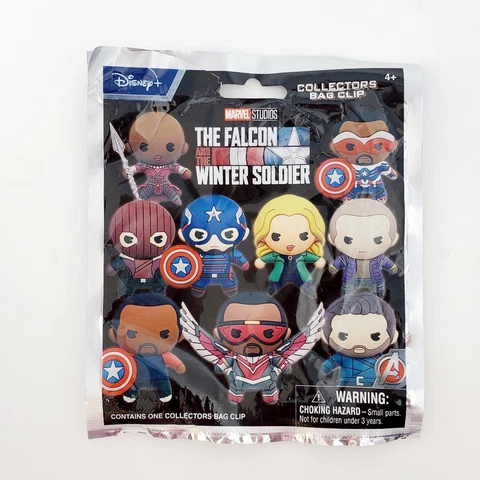 Marvel Falcon and the Winter Soldier Collectors 3D Bag Clip - YOU CHOOSE!! Cover