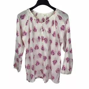 Kerry Cassill rosa Langarmbluse Damen Größe 4 - Bild 1 von 5