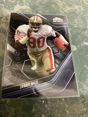 Jerry Rice Topps Chrome Black 2024 Topps Composite Football - image 1 of 3