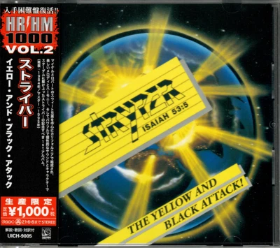 Stryper ~ The Yellow And Black Attack (1984) CD 2020 Universal Japan •• NEW •• Foto 1 de 4