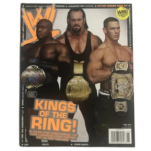 WWE Magazine June 2007 John Cena, Undertaker 040517nonDBE- No Poster - Bild 1 von 3