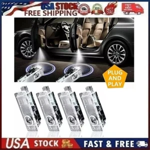 4PCS For BMW M Sport 2004-2018 Car LED Cool Laser Courtesy Puddle Lights Sty 2 - Picture 1 of 14