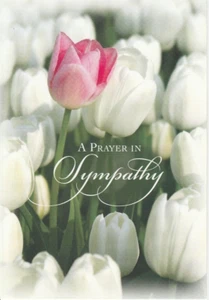 Sympathy Card & Envelope: Roses, Psalm 147:3 - Faithfully Yours
