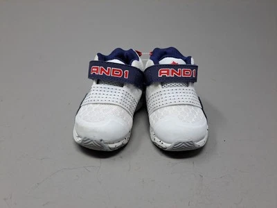 AND1 Toddler Boys Blindside Basketball White Sneakers Size 3C White - Image 1 of 4