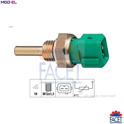 SENSOR COOLANT TEMPERATURE 7.3211 FOR SUZUKI SWIFT/Mk/II/Hatchback/� CULTUS 1.3L - Image 1 of 4
