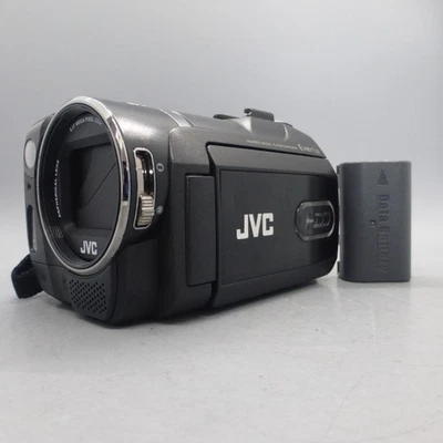 JVC Everio GZ-MG575EK Handheld High Definition HDD Camcorder Silver Tested - Image 1 of 4