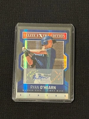 2014 Panini Elite Extra Edition Ryan O'Hearn Die-Cut Auto Blue /50 - Image 1 of 3