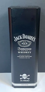 Jack Daniels ST. PAULI Edición Especial 700 ml Calavera y Huesos Cruzados Caja de Lata Tamaño UK - Imagen 1 de 6