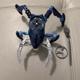 LEGO BIONICLE: Visorak Boggarak (8743), Blue Water Rahi Rhotuka Spinner