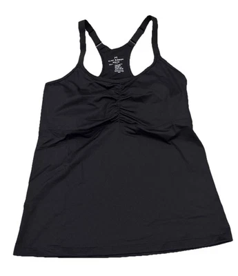 Ruby Ribbon Sports Tank With Built In Bra. Black Sz 34 #1758 NIB. - Image 1 of 4
