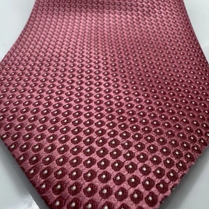 Tom Ford Rosa 100% Seide Strukturmuster Luxruy Designer Krawatte - Bild 1 von 8