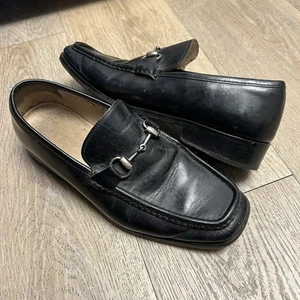 Gucci Horsebit Loafers Black 7.5 US 41 E Leather Dress Shoes Tom Ford 110 0197 - Picture 1 of 14