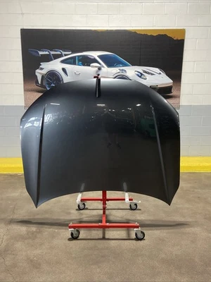 2012-2018 Audi RS7 S7 4G8 Hood Panel  Daytona Grey Metallic LZ7S OEM NOTE - Image 1 of 4