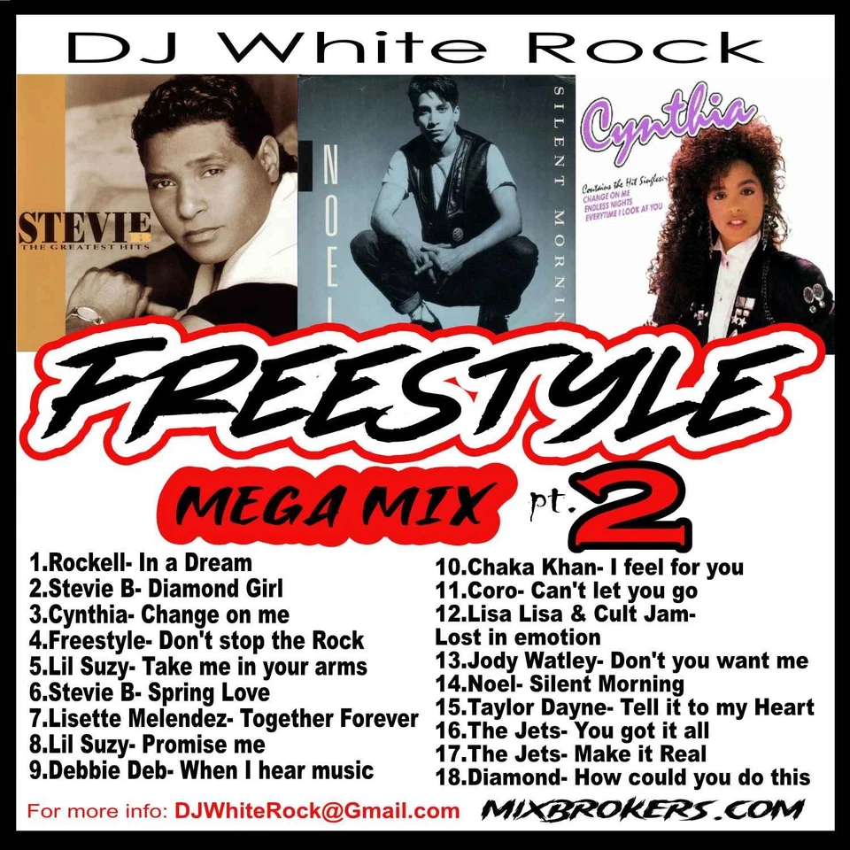DJ White Rock Freestyle Mega Mix Pt.2 - Изображение 1 из 1