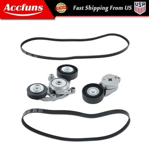 16601-0V010 For Toyota Camry 2010-2011 2.5L Serpentine Drive Belt Tensioner Kits - Picture 1 of 12