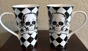 Coventry Totenkopf und gekreuzte Knochen groß Kaffeebecher (2) - Bild 1 von 5
