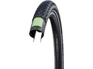 28'' Green Marathon Tyre 28x1.75'' Addix Eco Cycling Bike Black REF: H