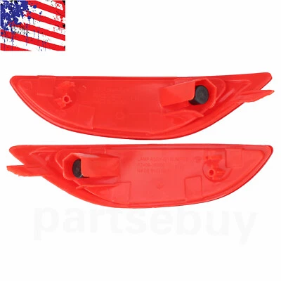 Reflector de parachoques trasero para Hyundai Accent 2012-2017 par/juego diestro y derecho sedán CAPA Foto 1 de 4