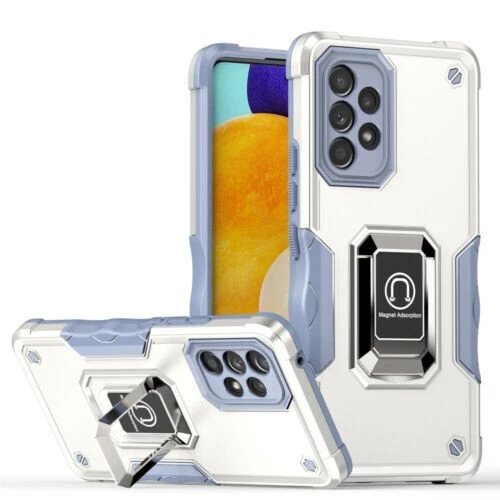 Soporte de anillo blanco a prueba de golpes para Samsung Galaxy A53 5G Foto 1 de 4