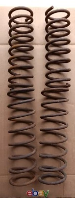 Fiat 124 Spider 1968-1982 OEM CONJUNTO DE 4 MUELLES HELICOIDALES DELANTEROS Y TRASEROS EXCELENTE Foto 1 de 3