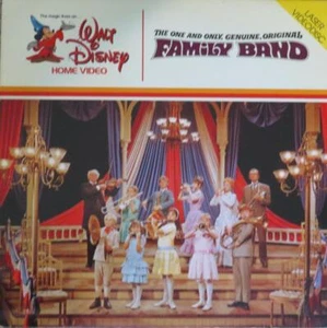 THE ONE AND ONLY FAMILY BAND LASERDISC DISNEY - Picture 1 of 1