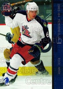 2003-04 BAP Memorabilia Sapphire #76 Rick Nash