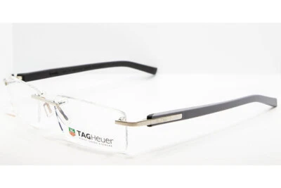 Gafas Tag Heuer 8109 013 TRENDS gris negro titanio TH8109-013 56 mm Foto 1 de 3