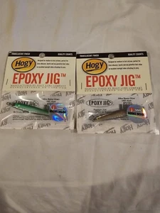 2 Hogy Epoxy Jig Translucent Finish Green, Olive - Picture 1 of 6