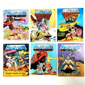 Konvolut SECHS Vintage He-Man Masters of the Universe MOTU Mini Comics 1982-84 - Bild 1 von 9