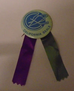 California Seals Hockey Team Button Pin NHL - Picture 1 of 2