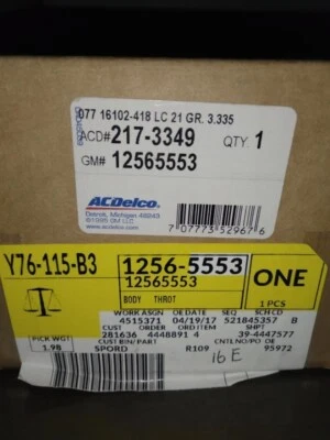 Carrocería de acelerador GM 2004-2007 2.0/2.8/2.9 NUEVA Foto 1 de 4