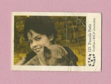 1963 Dutch Gum Card Star Bilder E #121 Pascale Petit