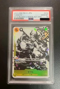 PSA 10 Yamato ST13-016 Black & White Alt Art 2023 One Piece Cards Japanese Japan - Picture 1 of 6