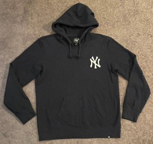 Women's '47 Brand MLB New York Yankees Pullover Hooded Sweatshirt Hoodie XL