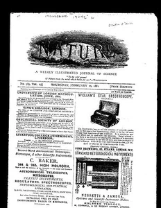 BIDWELL, Shelford. TELE-PHOTOGRAPHY., 1881 - Picture 1 of 2